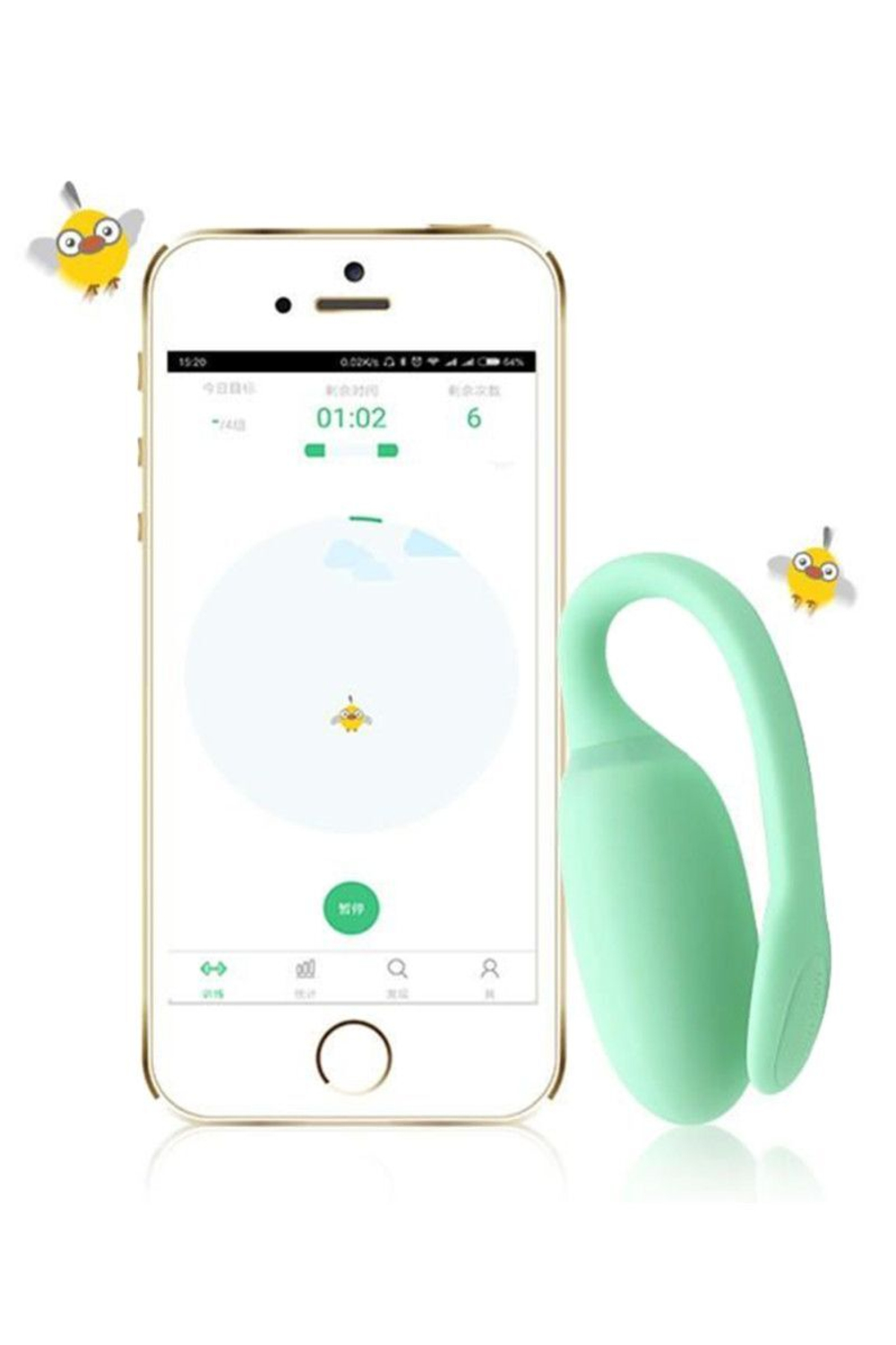 Мятный тренажер Кегеля Kegel Rejuve (Цвет: мятный)