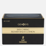 GENOSYS SKIN CARING BLEMISH BALM CUSHION|Ухаживающий BB-кушон с тонирующим эффектом тон 01 IVORY