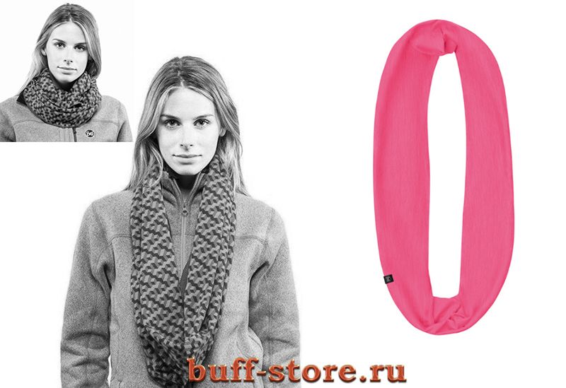 Снуд Buff Solid Fuchsia Фото 1