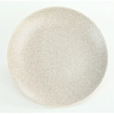 Тарелка обеденная 27 см Alfa Бежевый мрамор