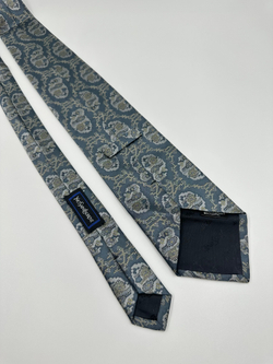 Галстук серый Yves Saint Laurent
