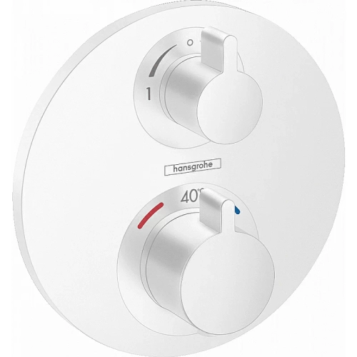 Смеситель для душа Hansgrohe Ecostat S 15758700 белый матовый