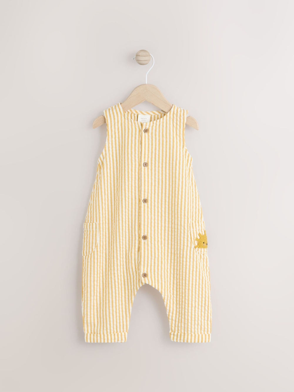 Комбинезон для малышей Next E93-494, Светло-желтый