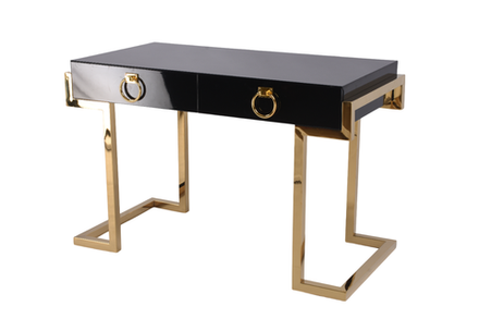 Стол-консоль Ist Casa Атлас, 120х60х78 см, черный глянцевый