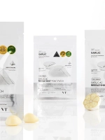 VT Cosmetics Заживляющие патчи от акне с микроиглами и экзосомами чеснока Garlic AC Reedle Shot Point Patch 9 шт