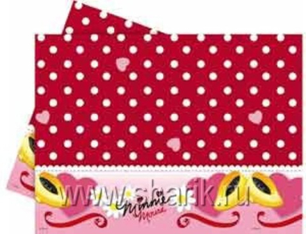 Скатерть  Минни Ромашки 120 на 180см.