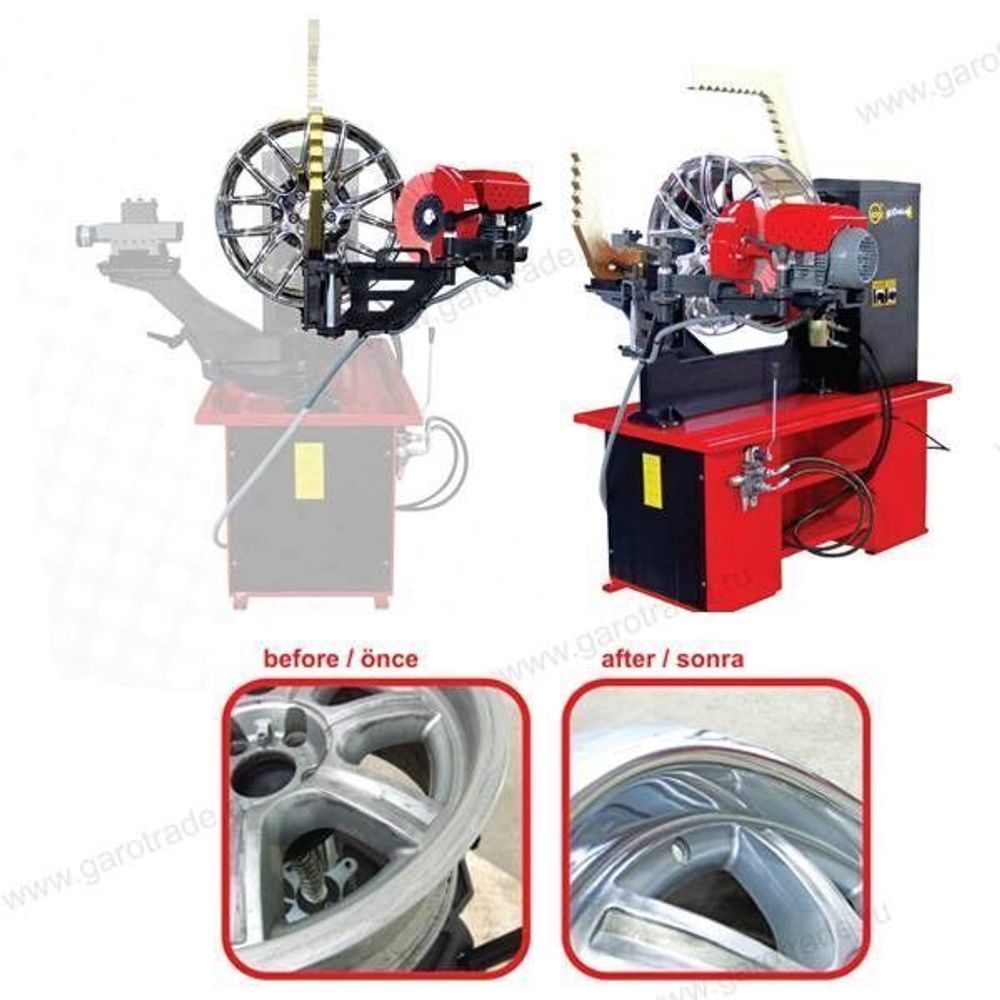Аксессуар для чистки и полировки дисков Konig 74 00 POLISH&amp;CLN KIT (Atek)