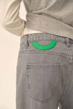 Джинсы (Утро после свиданки), светло-серые