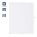 Холст на подрамнике Гамма "Студия", 40*50см, 100% хлопок, 280г/м2, мелкое зерно