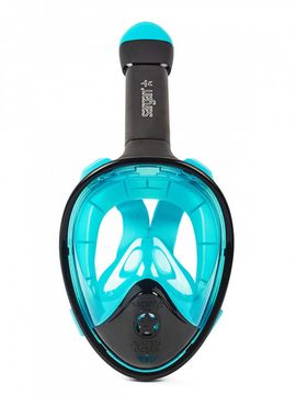 Маска полнолицевая Sargan Планета океан 2.0 черный/бирюзовый