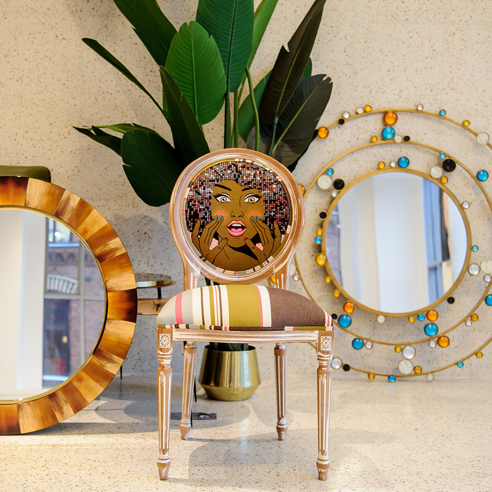 Стул Объект мечты Рианна пинк