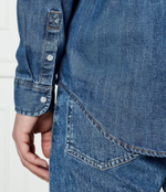 Рубашка Tommy Jeans - голубой(DM0DM21102)