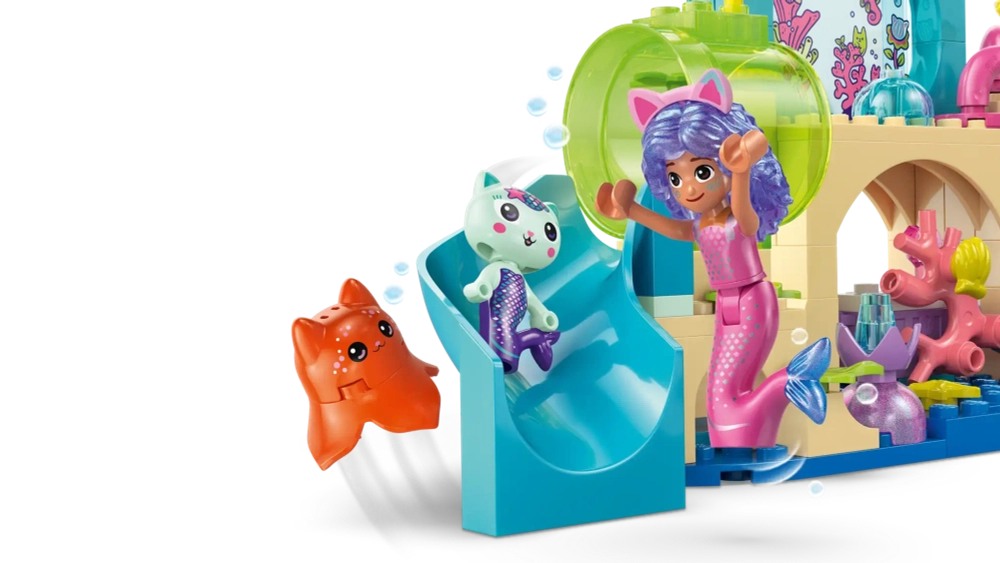 Конструктор LEGO Gabby's Dollhouse 11204 Приключение русалочки Габби в аквариуме