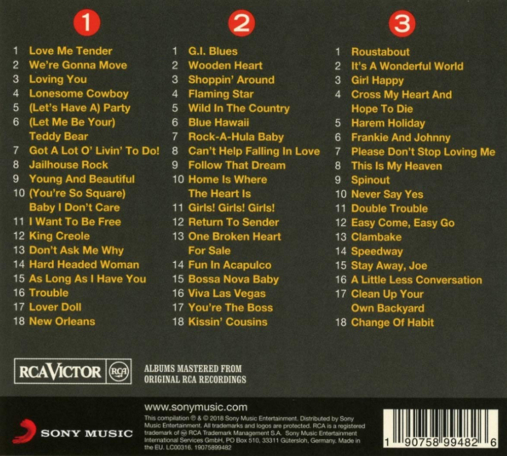 Elvis Presley / The Real... Elvis Presley At the Movies (3CD)