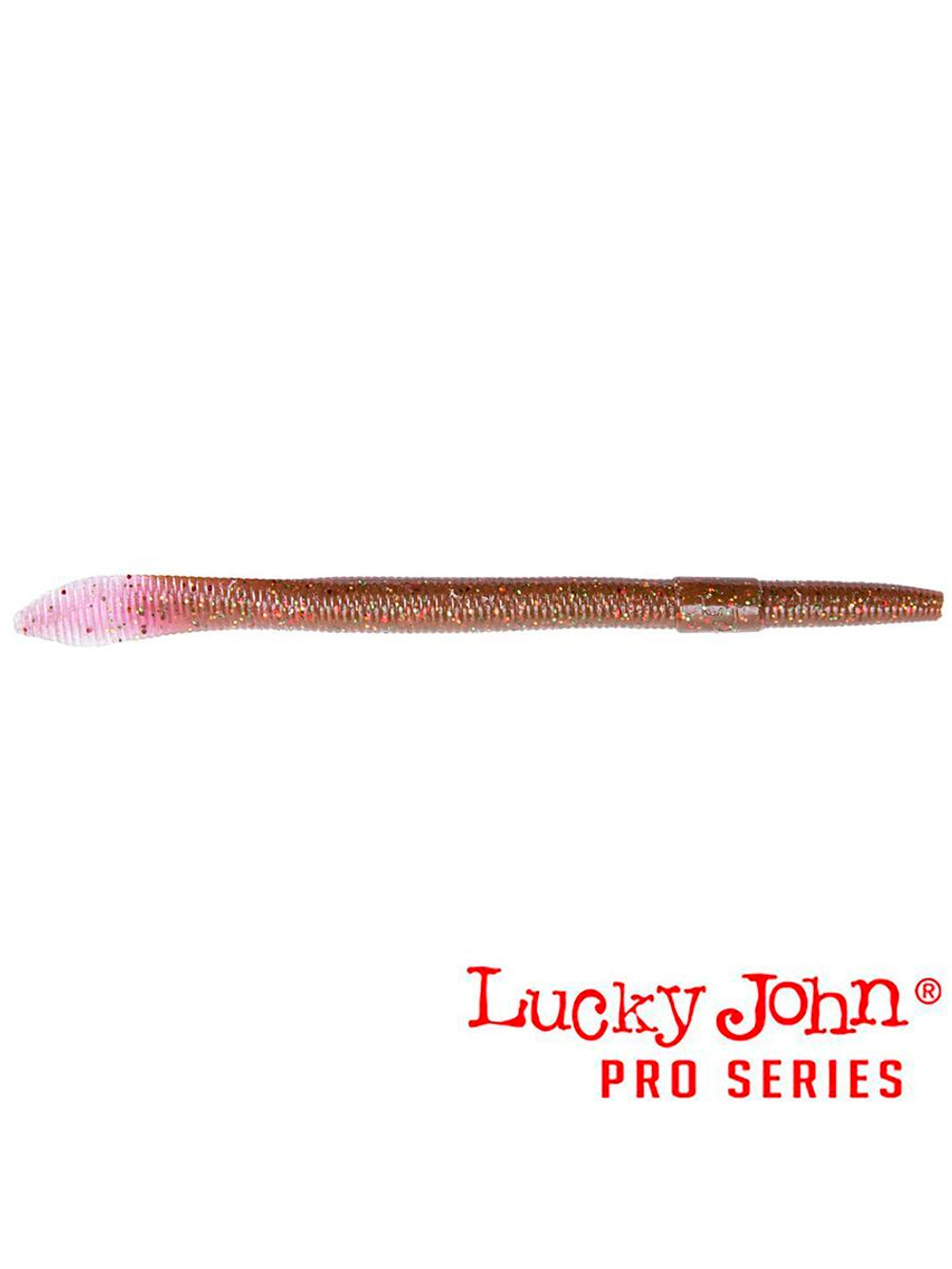 Черви съедобные LUCKY JOHN Pro Series WACKY WORM FAT 5.7in (14.50)/S14 6шт.