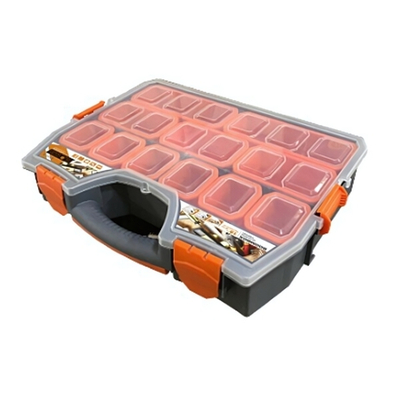 Органайзер Boombox 18"/46 см серо-свинцовый/оранжевый