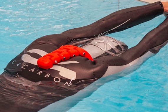 Грузовая система для фридайвинга C4 Carbon Dyno 4 кг красная