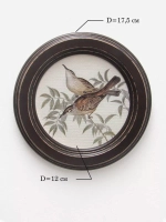 Картины на стену интерьерная на холсте 3 шт 17.5 см