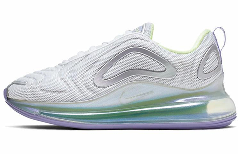 Кроссовки Nike Air Max 720 White Violet Silver (Женская размерная сетка)