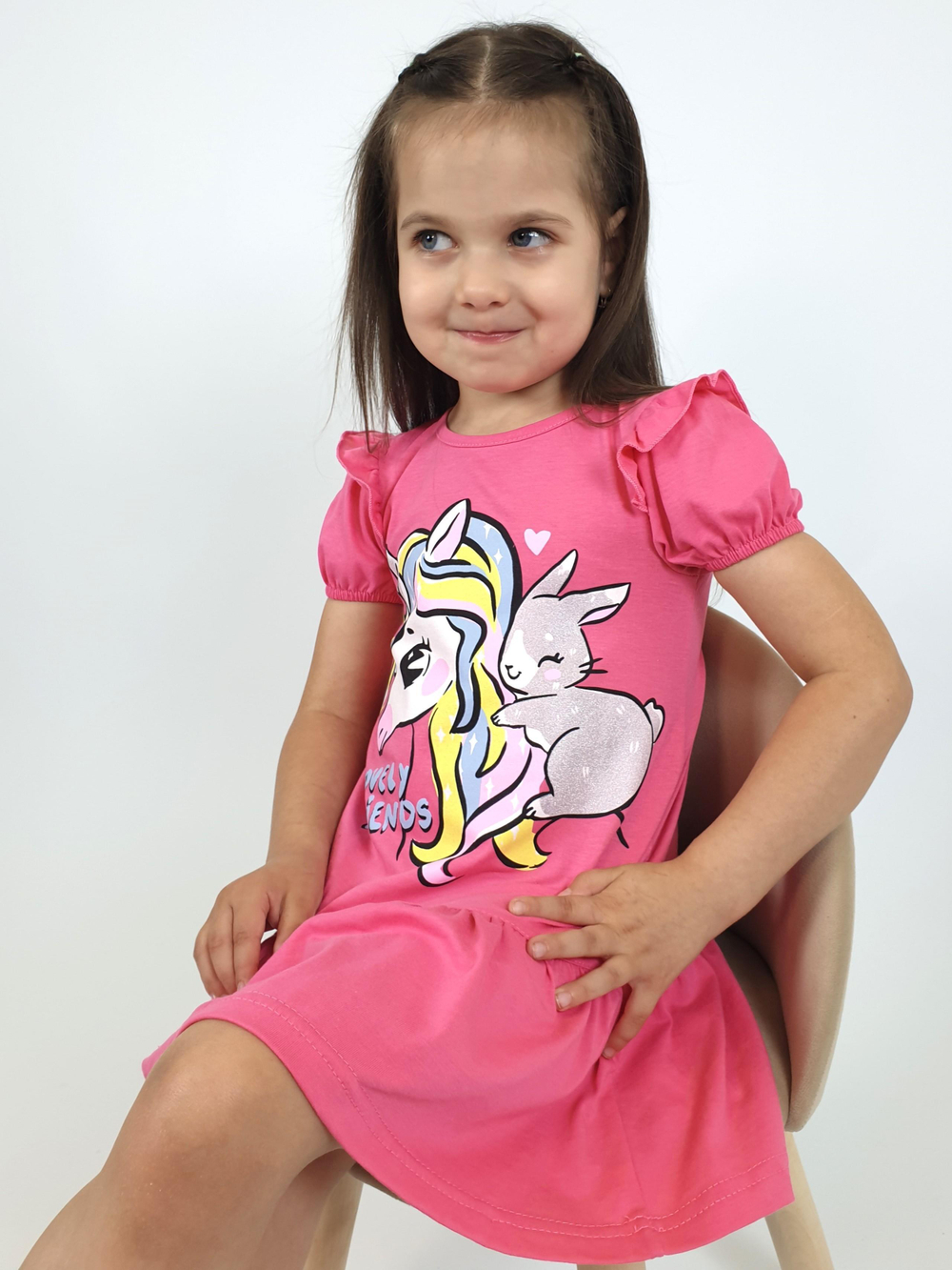 11-236-3 Платье для девочки Luneva