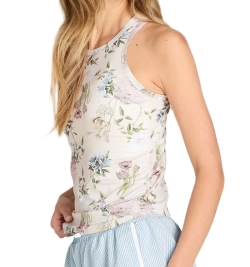 Женский топ теннисный Wilson Fieldhouse Tank - floral print