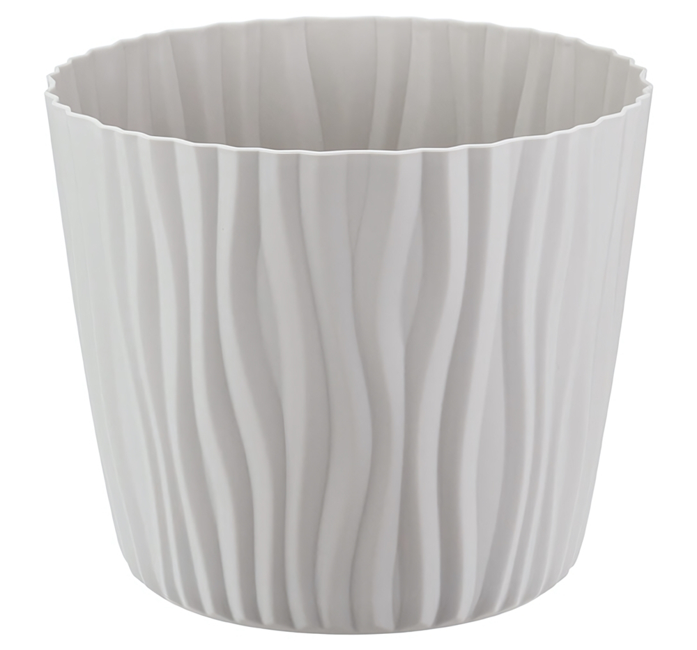 Кашпо ВОЛНА D200мм 4л с вкладышем М3189