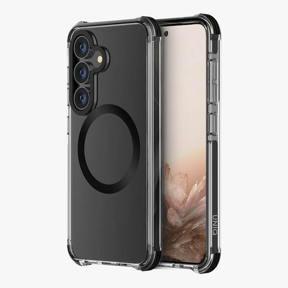 Чехол Uniq Combat MagSafe для Galaxy S25 Black (GS25HYB-COMMBLK)