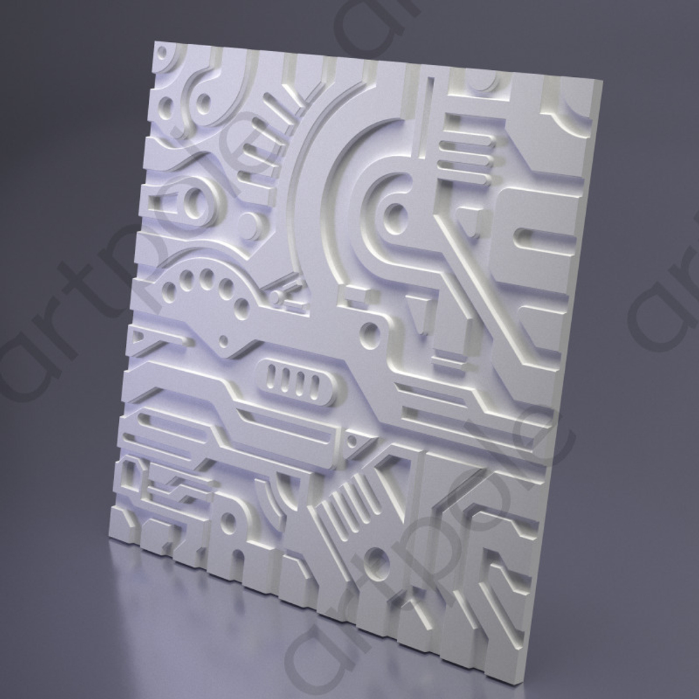 Гипсовые 3D панели Artpole EX-MACHINA - 5.2 - EX-MACHINA B - 20 - 13