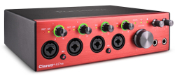 Аудиоинтерфейс FOCUSRITE Clarett+ 4Pre
