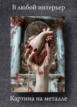 Картина на стену на металле от MetallSubArt