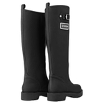 LOUIS VUITTON Territory Flat High Boots "Black" Women"s