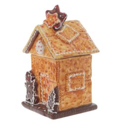 GAEM Конфетница "Пряничный домик", 700 мл, L13,5 W12 H21,5 см