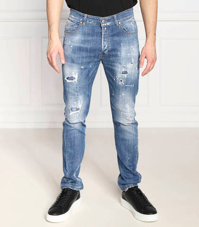 джинсы mick John Richmond - темно-синий(RMA22046JE)