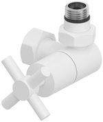 Вентиль Сунержа 3D правый крест (G 1/2" НР х G 3/4" НГ)