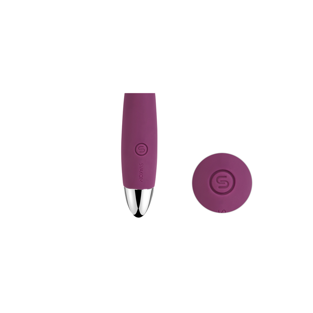 Вибратор Svakom Coco для точки G фиолетовый 18,2 см