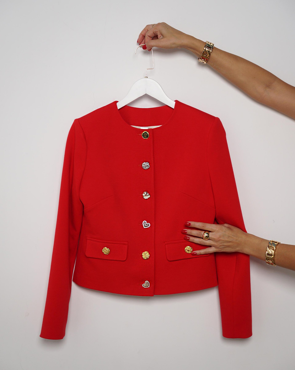 Жакет «Завещание Жаклин» в красном