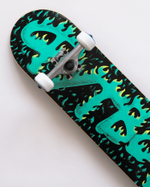 Скейтборд Футворк Пламя Зеленый 7.5”