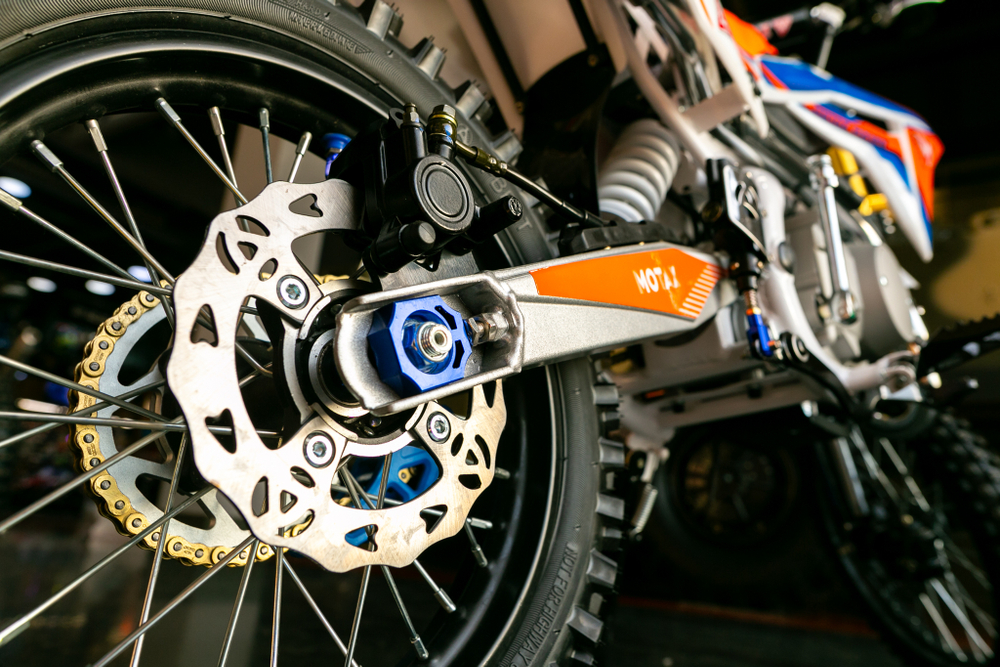 Питбайк MOTAX MX 125 (17/14) белый-белый-оранжевый
