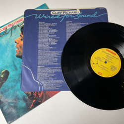 Винтажная виниловая пластинка LP Cliff Richard Wired For Sound (Индия 1981)