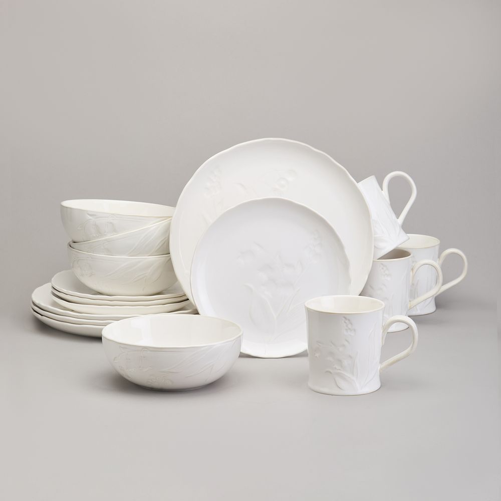 НАБОР ОБЕДЕННЫЙ LEFARD "ЛАНДЫШИ" 4 ПЕР. 16 ПР. (КОР=1НАБ.)