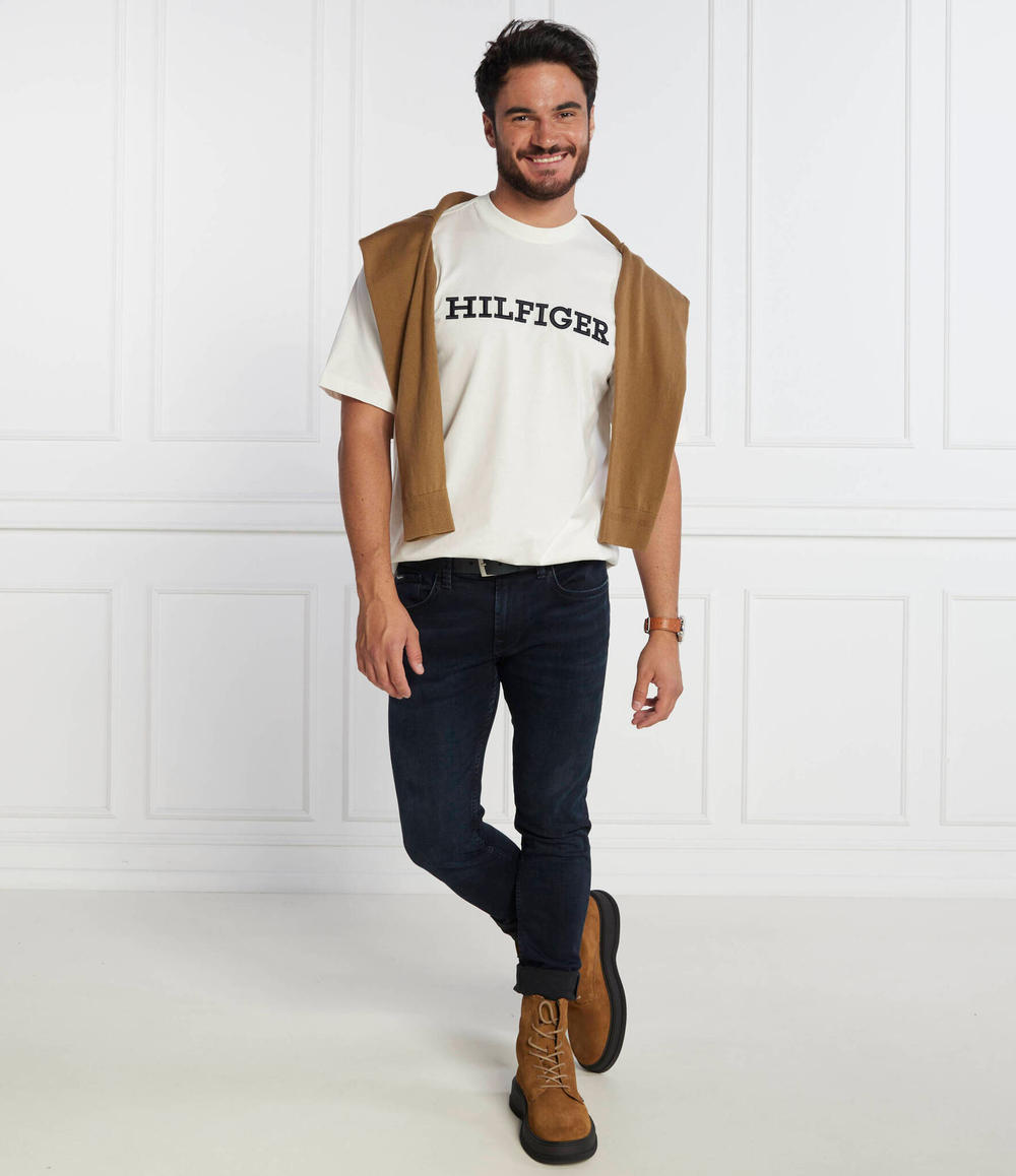 Футболка MONOTYPE EMBRO Tommy Hilfiger - белый(MW0MW32619)