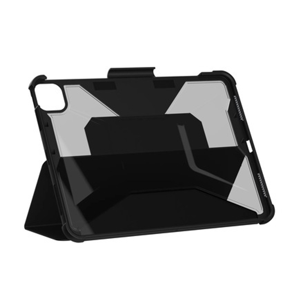 Защитный чехол UAG Plyo для iPad Air и iPad Pro 11 дюймов Чёрный/«Прозрачный лёд» | Black/Ice