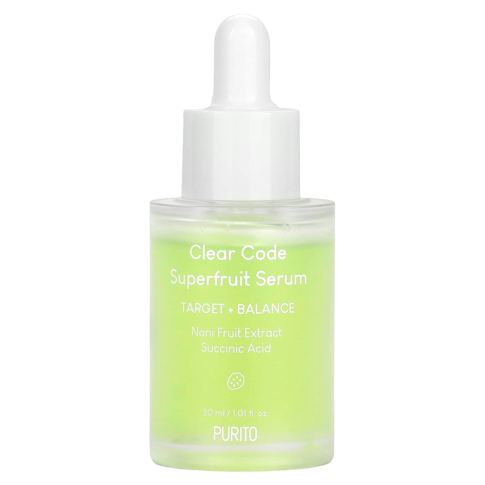 Purito, Clear Code Superfruit Serum, 30 мл (1,01 жидк. унц.)