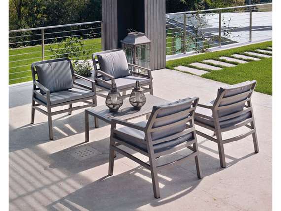 Уличный столик Aria 100х60 см, тортора