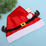 Колпак новогодний «Весёлый праздник», красный