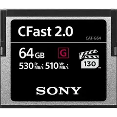 Sony 64GB CFast 2.0 G Series Memory Card