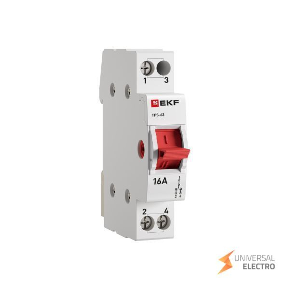 Трехпозиционный переключатель ТПС-63 1P 16А PROXIMA EKF
