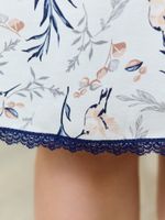 Ночная сорочка Рельеф-1 Виотекс СИНИЙ