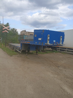 БЕРГЕР 9854* Полуприцеп тяжеловоз 4 оси 9854-0000050-05 (Раздвижной)