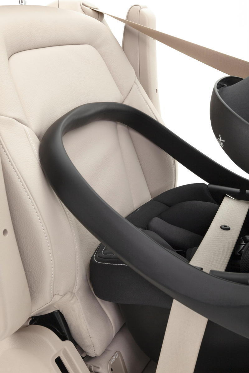 Коляска Carrello Vector CRL-6550 Ammonite AY329 Pro Absolute Black с базой Isofix 3 в 1 Coral Beige